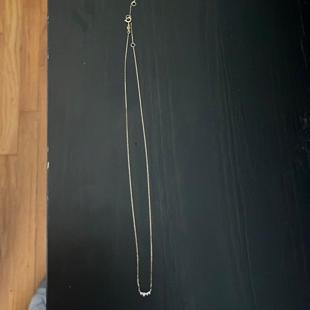 Diamond cluster Gorjana necklace